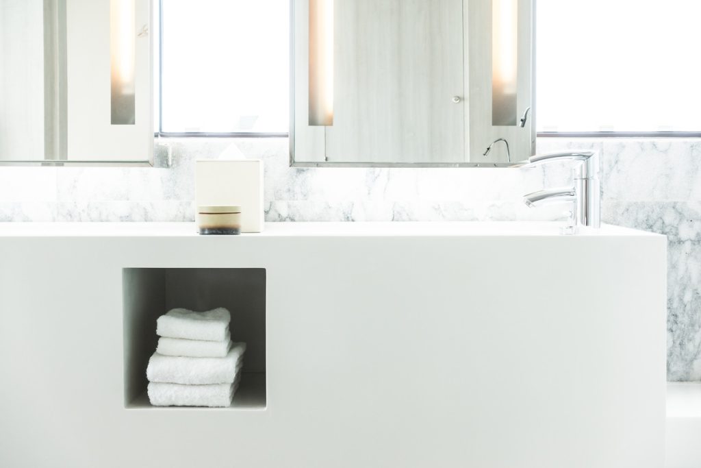 Японски минимализъм в банята